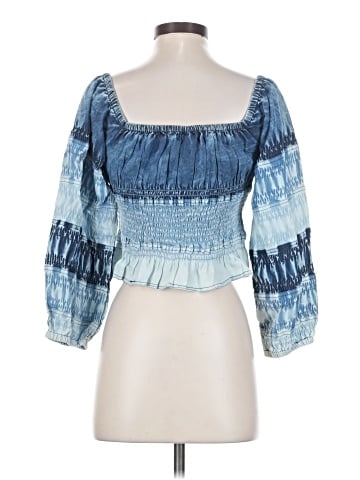 Pilcro 3/4 Sleeve Top (view 2)