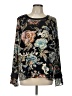 Soft Surroundings Black Long Sleeve Blouse Size L - photo 1