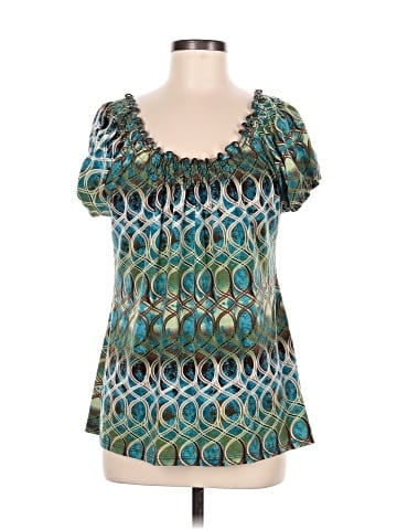 Claudia Richard Short Sleeve Blouse (view 1)