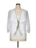 Ashley Stewart 100% Polyester White 3/4 Sleeve Blouse Size 14 Plus - photo 1