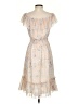 Tommy Hilfiger 100% Polyester Paisley Tan Cocktail Dress Size P (petite) - photo 2