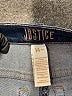 Justice Blue Denim Shorts Size 14 - photo 3