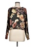 Altar'd State Floral Metallic Brown Long Sleeve Turtleneck Size M - photo 1