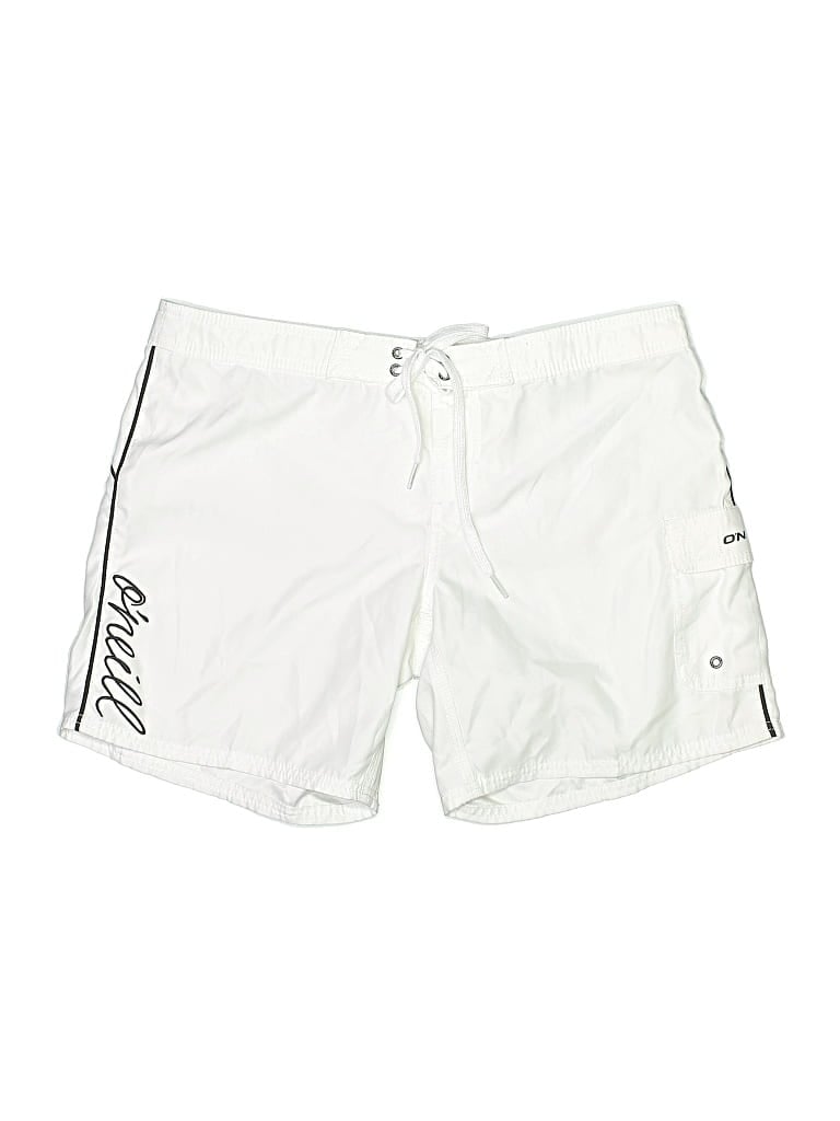 Pre-owned O'neill Board Shorts In White
