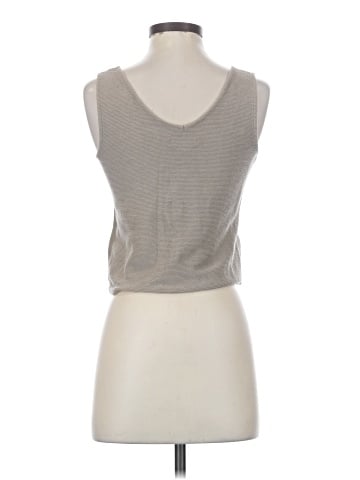 Madewell Texture &amp; Thread Tie-Front Tank Top (view 2)