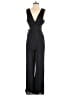 Bebe Solid Black Jumpsuit Size 4 - photo 1