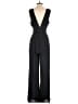 Bebe Solid Black Jumpsuit Size 4 - photo 2