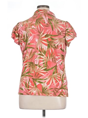 Caribbean Joe Short Sleeve Blouse (view 2)