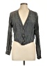 LA Made 100% Rayon Gray Cardigan Size L - photo 1