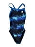 TYR Graphic Blue One Piece Swimsuit Size 6 - photo 1