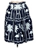 Talbots 100% Cotton Tropical Blue Casual Skirt Size 6 Petite - photo 2