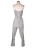 Le Lis Polka Dots Gray Jumpsuit Size S - photo 2