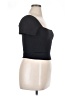 Babaton Black Short Sleeve Top Size XL - photo 4