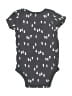 Gerber 100% Cotton Print Gray Short Sleeve Onesie Size 6-9 mo - photo 2