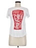 Coca-Cola Silver White Short Sleeve T-Shirt Size M - photo 1
