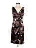Donna Ricco Camo Brown Cocktail Dress Size 6 - photo 1