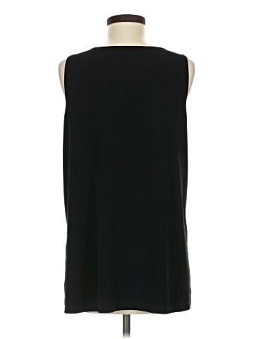 Susan Graver Sleeveless T-Shirt (view 2)