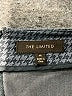 The Limited Houndstooth Gray Formal Skirt Size 12 - photo 4