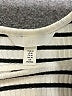 H&M Stripes Ivory Casual Dress Size M - photo 7