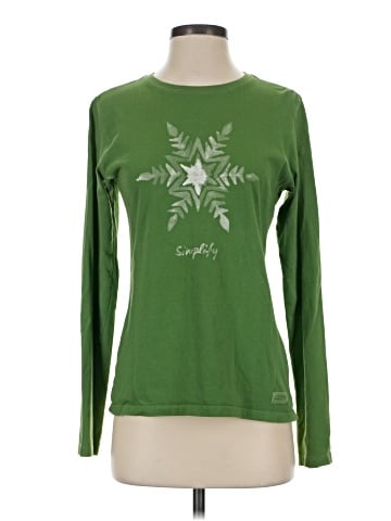 Life Is Good Long Sleeve Top (view 1)
