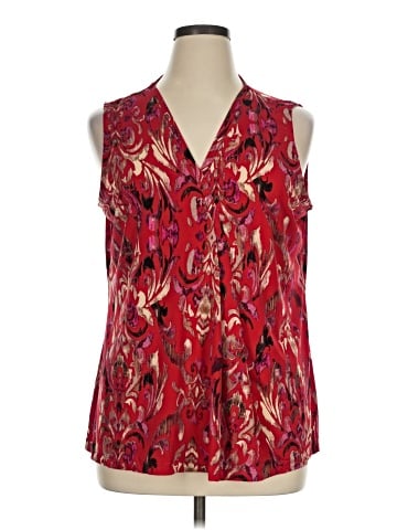 Dana Buchman Sleeveless Blouse (view 1)