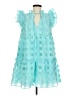 Buddy Love 100% Polyester Teal Cocktail Dress Size M - photo 1