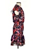 Socialite Print Red Cocktail Dress Size S - photo 4