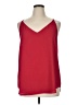 Ann Taylor LOFT 100% Polyester Red Sleeveless Blouse Size XL - photo 1