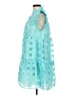 Buddy Love 100% Polyester Teal Cocktail Dress Size M - photo 5