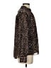 Jonathan Simkhai 100% Polyester Animal Print Brown Long Sleeve Blouse Size S - photo 4