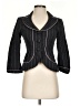 Nanette Lepore Stripes Black Blazer Size 2 - photo 1