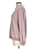 Sophie Rue Stripes Burgundy Pullover Sweater Size L - photo 5
