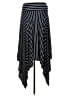 CAbi Stripes Black Casual Skirt Size M - photo 2
