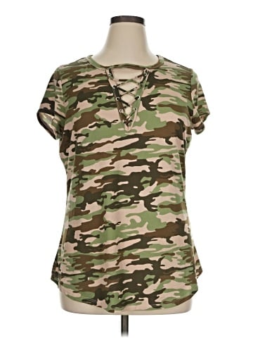 No Comment Short Sleeve Top (view 1)