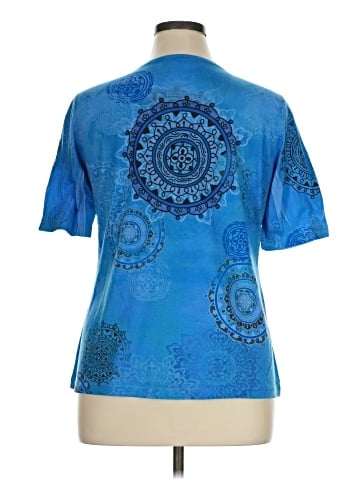 Appropriate Behavior Short Sleeve Blouse (view 2)