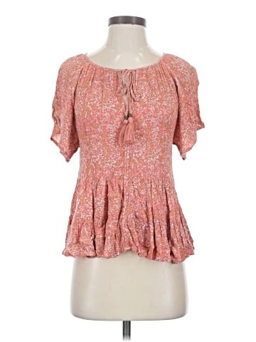 Rewind Short Sleeve Blouse (view 1)
