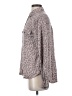 Maurices Animal Print Gray Long Sleeve Blouse Size S - photo 5