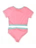 Justice Pink Two Piece Swimsuit Size L (kids) - photo 2