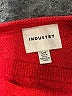 Industry 100% Polyester Solid Red Pullover Sweater Size L - photo 7