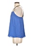 Express 100% Polyester Blue Sleeveless Blouse Size S - photo 5