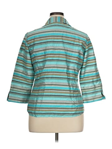 Austin Reed 3/4 Sleeve Silk Top (view 2)