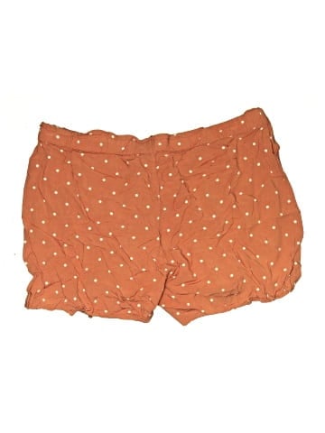 Madewell Drapey Pull-On Shorts in Polka Dot (view 2)