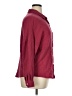 Automet 100% Rayon Houndstooth Burgundy Long Sleeve Button-Down Shirt Size XL - photo 4
