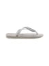 Havaianas Gray Flip Flops Size 35 - 36 Youth - photo 1