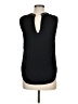 H&M 100% Polyester Black Sleeveless Blouse Size 8 - photo 2