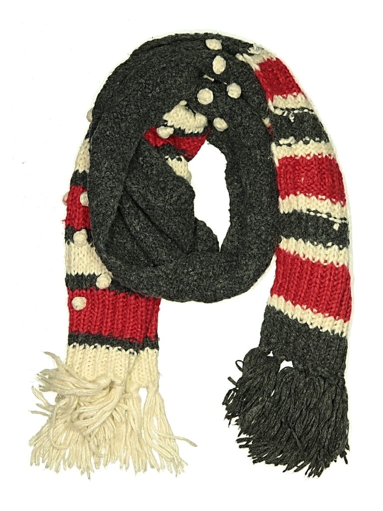 Pre-owned Jcrew Scarf In Gray