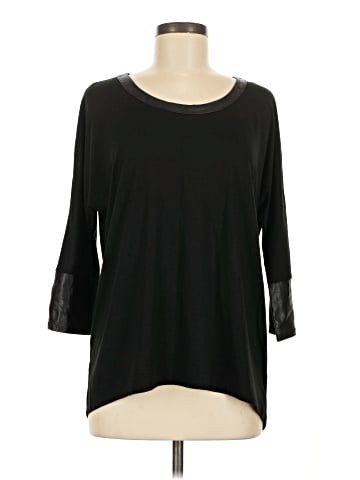 New York & Company 3/4 Sleeve T-Shirt (view 1)