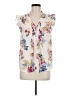 Daniel Rainn 100% Polyester Floral Ivory Sleeveless Blouse Size 8 - photo 1