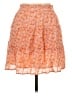 Sim & Sam 100% Rayon Paisley Orange Casual Skirt Size L - photo 1