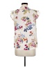 Daniel Rainn 100% Polyester Floral Ivory Sleeveless Blouse Size 8 - photo 2